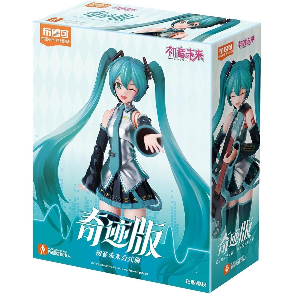 Blokees Hatsune Miku Fantastics Series Official Outfit Figure Model Kit73502 NIB - Picture 4 of 4
